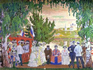 お祝いの集い、1910